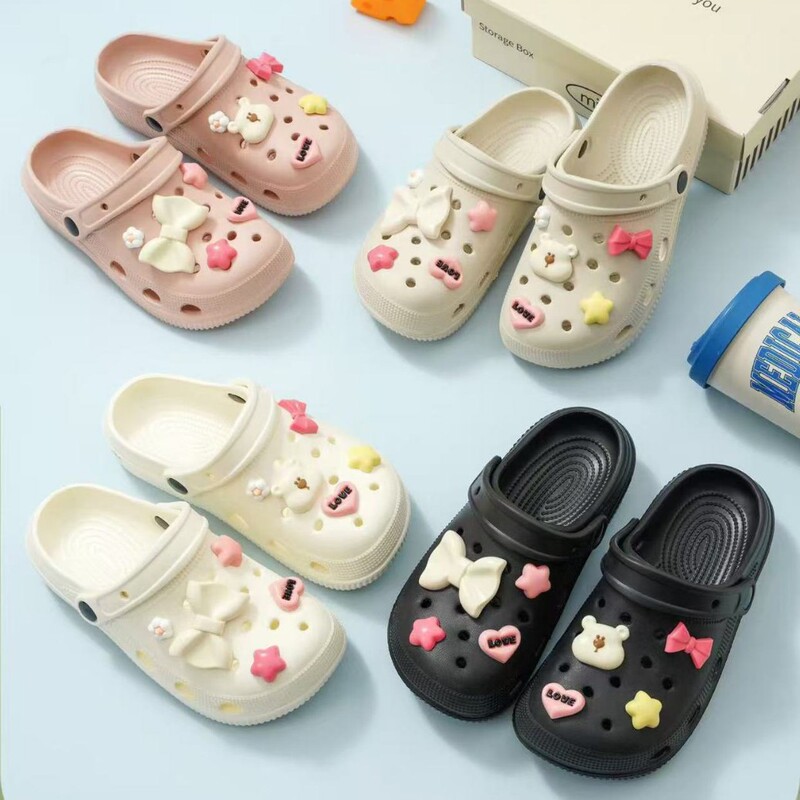 Fashionable Trendy Bow-Knot Clogs for Women, Eva Soft Sole, Lightweight Outdoor Summer Sandals 2026, Dropshipping Available Fashionable Trendy Bow-Knot Clogs for Women, Eva Soft Sole, Lightweight Outdoor Summer Sandals 2026, Dropshipping Available