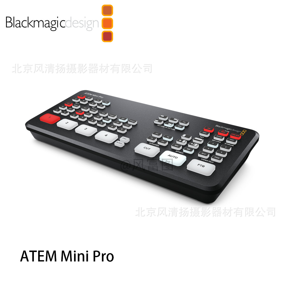 BMD ATEM Mini Pro Extreme ISO Director Switcher Live Streaming Multi-Camera