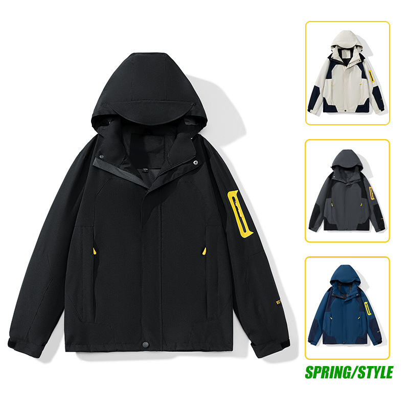 Chaqueta deportiva para hombres 2023 primavera nueva ropa de asalto casual para hombres primavera chaqueta impermeable al aire libre ropa de hombre
