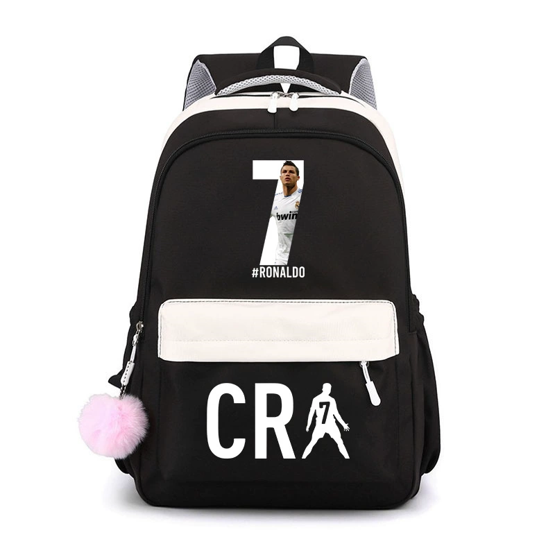 Football sports cute backpack, waterproof wear-resistant school bag, Korean style