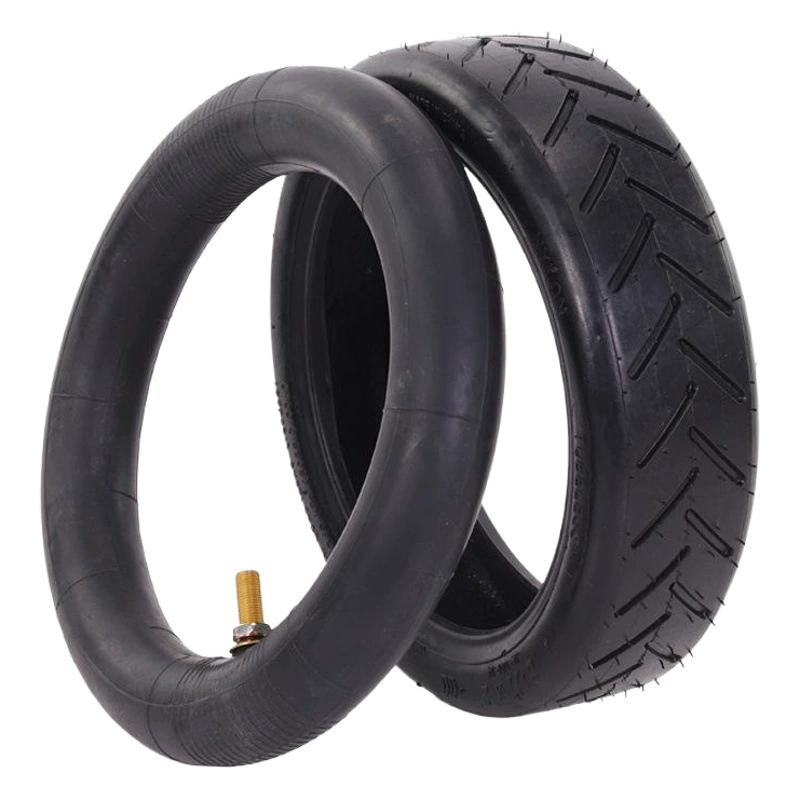 Внутренняя трубка электрического скутера Xiaomi и внешняя трубка 8 1/2x2 бутил прямой рот изгиб 10*2,50 внутренняя трубка 8 дюймов 10 дюймов