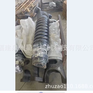 泉州 PC100 120 130-7涨紧油缸 引L导轮 张紧油缸弹簧 挖掘机