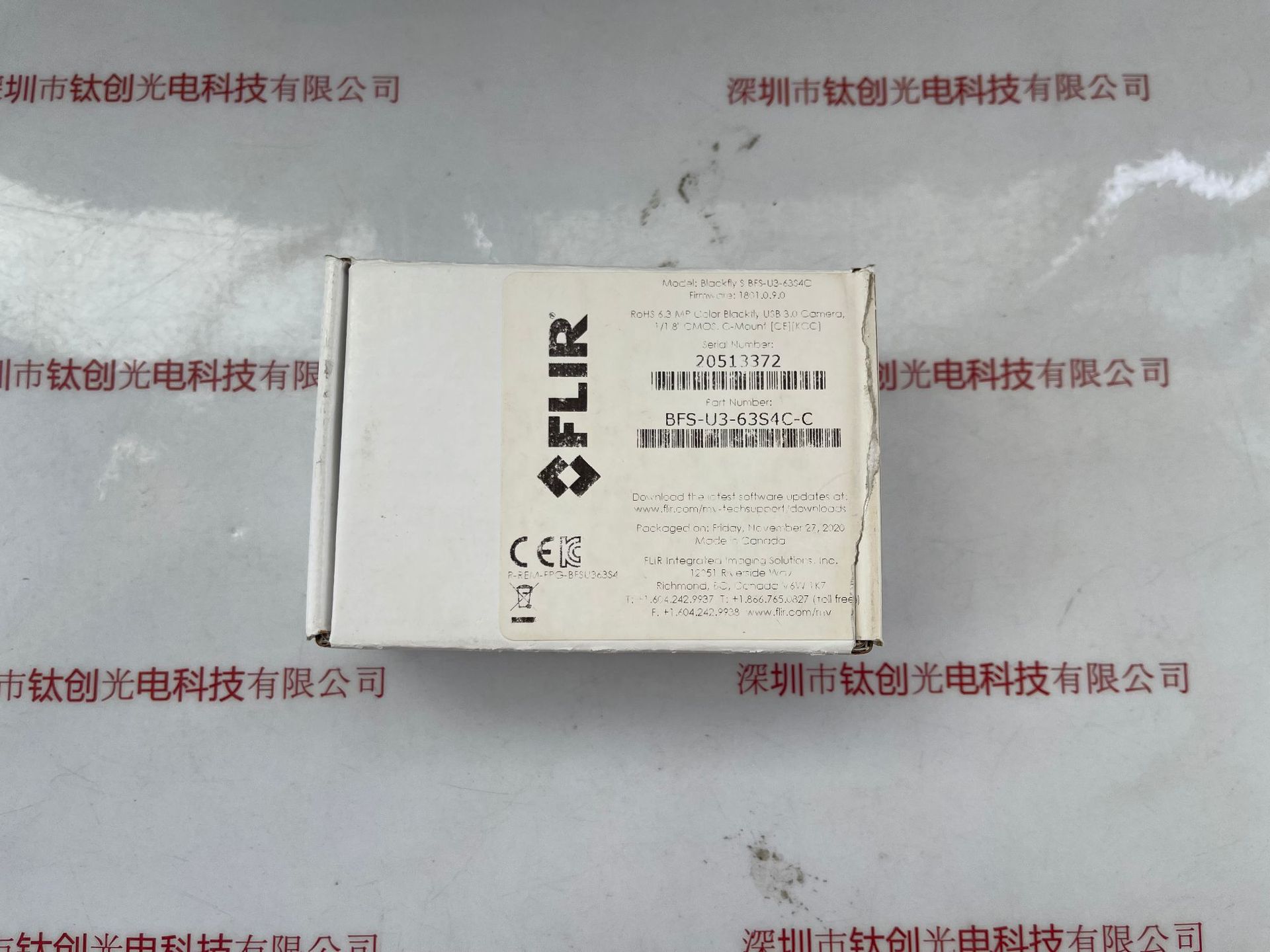 FLIR菲力尔    工业相机  BFS-U3-63S4C-C