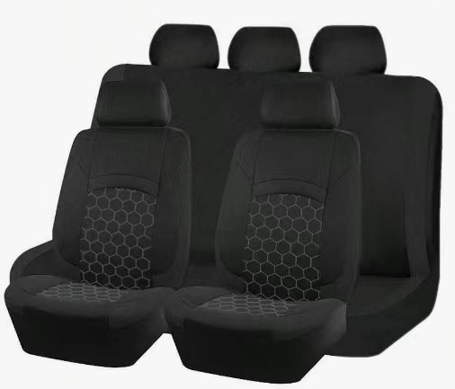 Source Manufacturer Elastic Fabric Embroidered Football Style Universal Car Seat Cover Amazon Temu Meike Duo