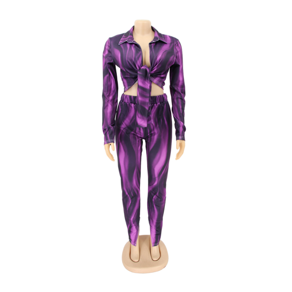 Women Clothing Special Top Product Special Printing High Elasticity Sexy Suit