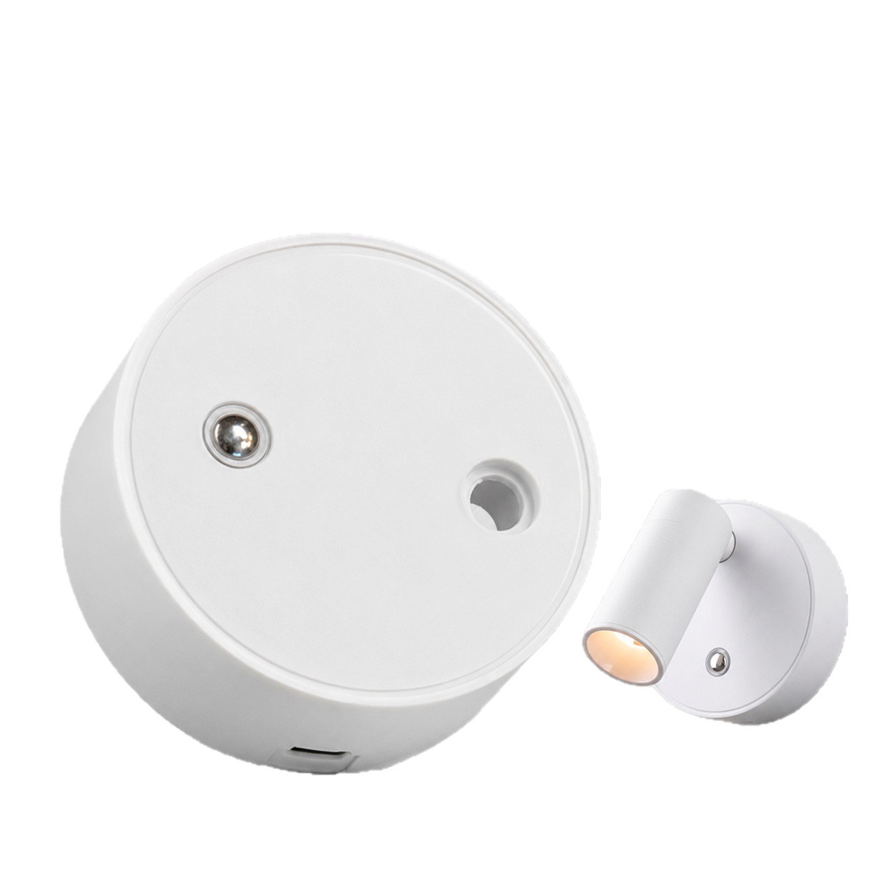 USB recargable LED lámpara de pared sala de estar dormitorio cabecera pequeña lámpara de reflector lámpara de absorción lámpara de escritorio accesorios de base de lámpara de inyección de caja image 5