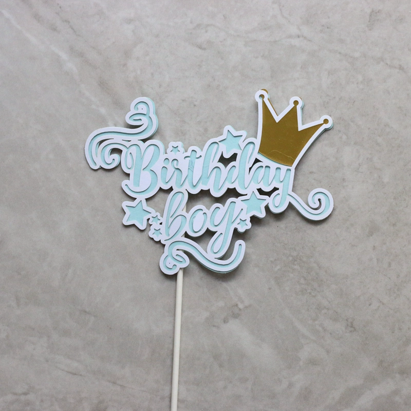 English Birthday Happy Cartoon Balloon HB Love Gift Box Birthday Happy Cake Account Crown Crown милые звезды