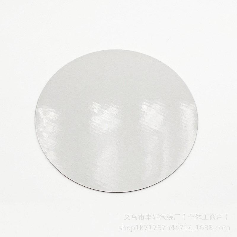 tambores de pastel de tres capas corrugados base de pastel de aluminio de oro brillante placa de transferencia de pastel de 2.5-3mm almohadilla de pastel