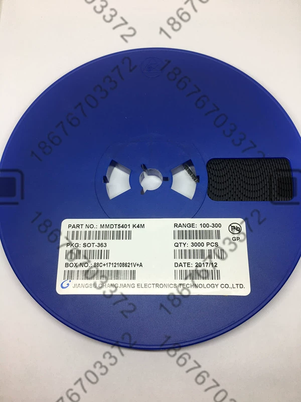 MMST5401 SOT323 трафарет K4M CJ Changbao PNP 100-300 ШСД транзистор
