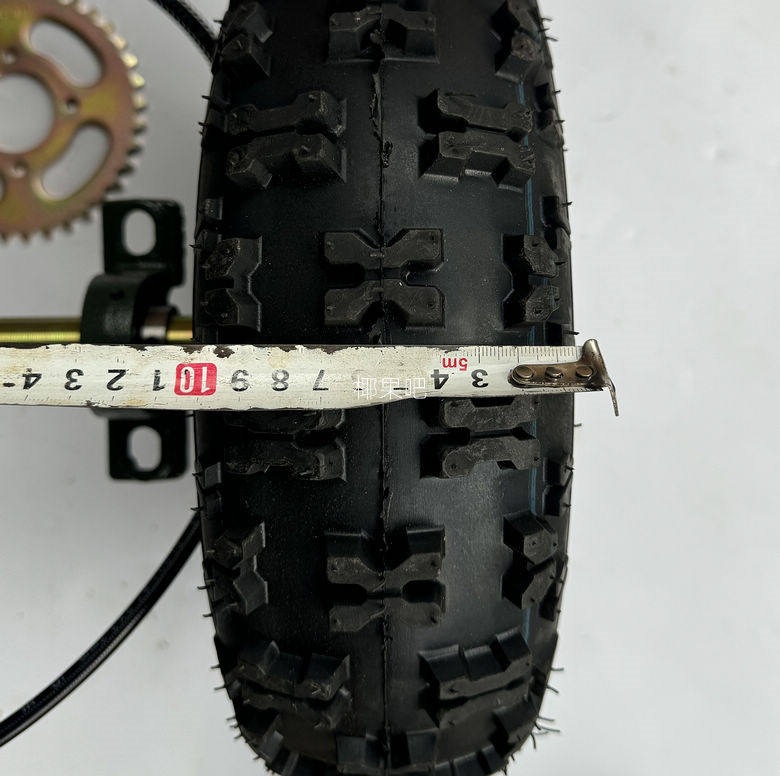 Modified Four-Wheel Electric Go-Kart Parts, Atv Rear Axle, Rear Suspension Assembly, Brake Components, and 6inch Tires