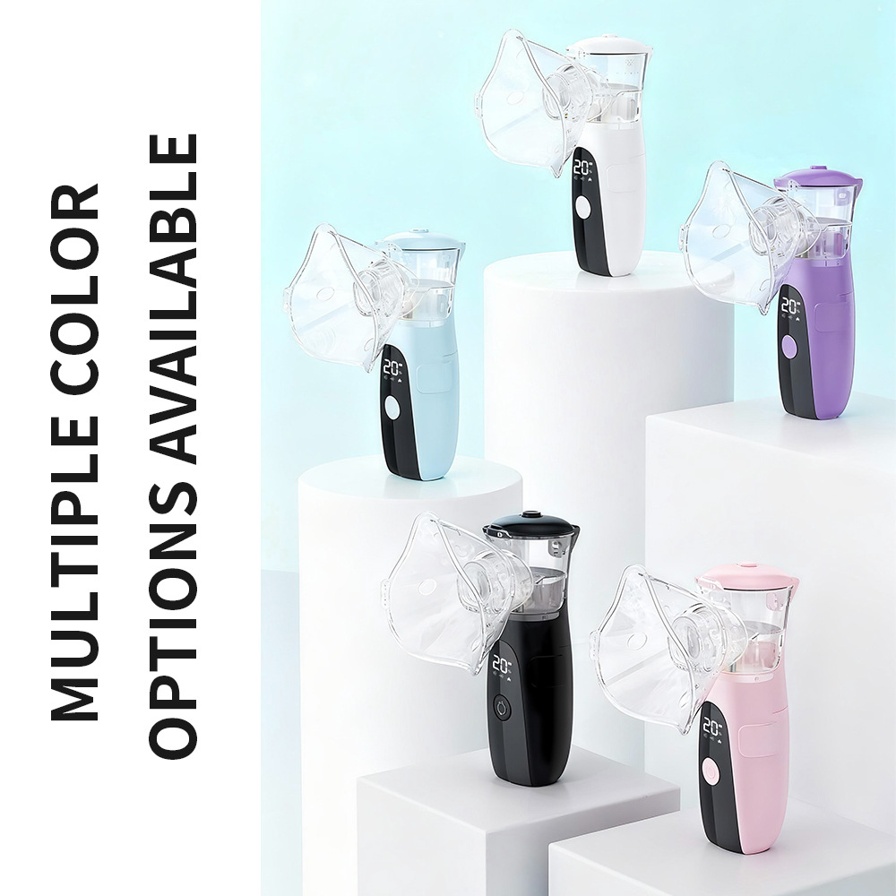 Atomizador hidratante para ojos, máquina todo en uno, atomizador portátil para el hogar, limpieza automática, carga USB integrada, pantalla LED