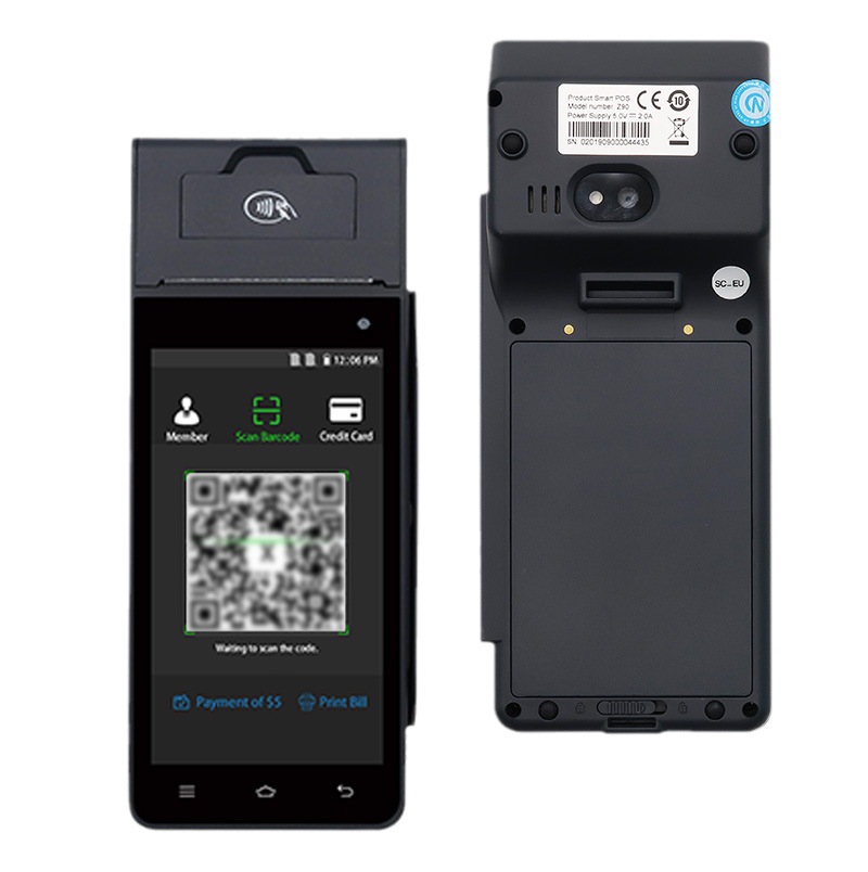 Fruit Shop Payment Smart Cash Register Store Clothes Cash Register All-in - One Warehouse Inventory Scanning Printing Cash Register