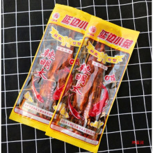 东北产香辣明太鱼袋延边朝鲜族吉林烤鱼片即食鱼干小蜜蜂包