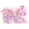 Children's nylon headband for princess, cloth with bow, hairgrip, hair accessory, European style