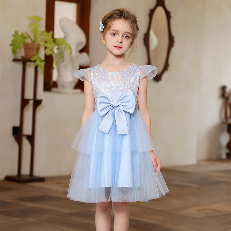 Uniformes de actuación del coro de niños de jardín de infantes para estudiantes de primaria y secundaria, recitación de poesía, discursos, trajes de actuación de danza para niñas