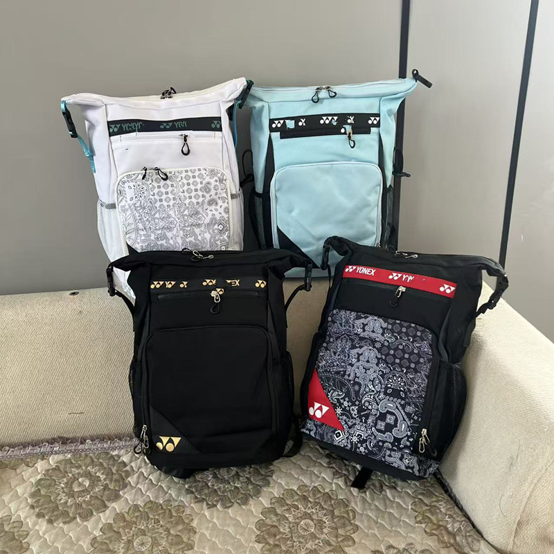 Cross-Border New Model Badminton Bag, Backpack, Men's Tennis Racket Bag, Women's Anti-Wear, Waterproof, Casual Large-Capacity Backpack
