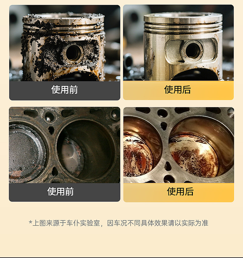 CarPilot Piston Ring Release Agent Carbon Deposit Cleaner Relieves Oil Burning, Universal for Gasoline and Diesel Vehicles, Removes Carbon Deposits