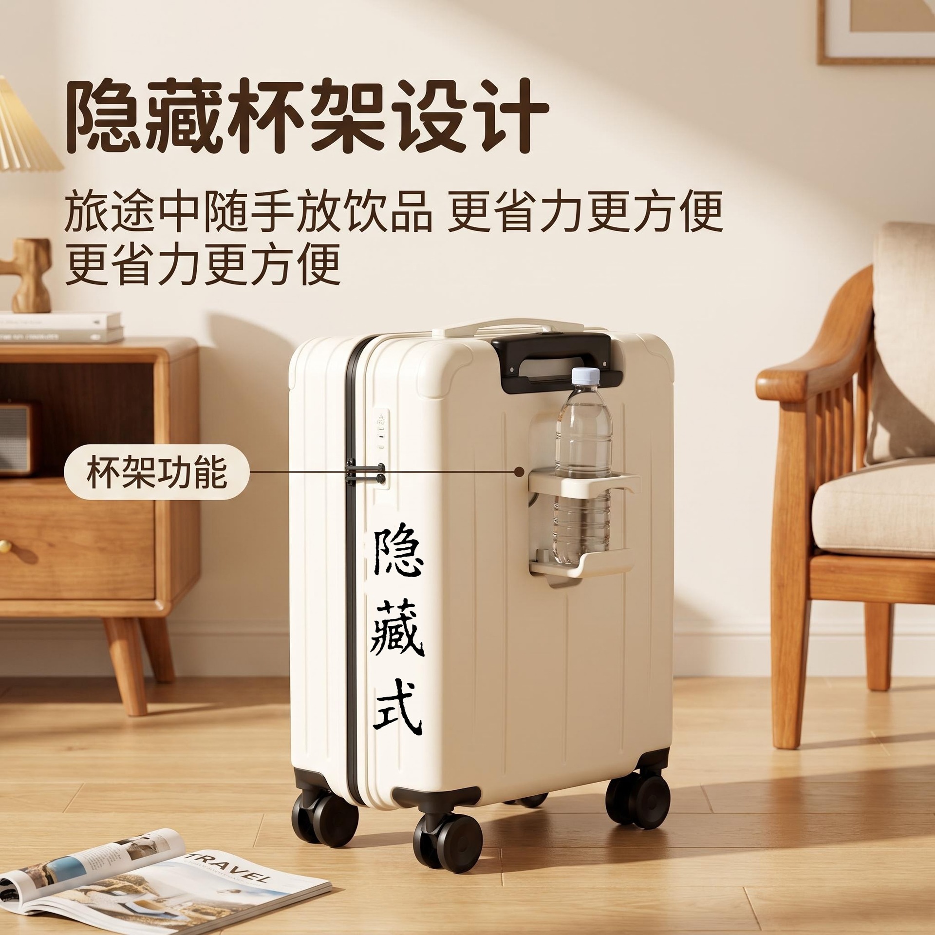 Nanxing 204055 Standart Hava Kargo Bavulu Yeni Model Havayolu Sertifikalı Ultra Hafif Şifre Tekerlekli Seyahat Çantası