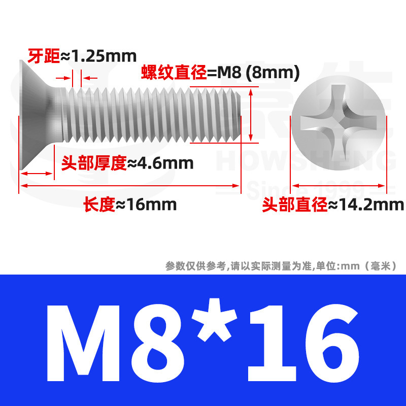 304ステンレスネジのネジの十字溝の平頭のネジのKMの機械の糸の小さいネジのm 2m 3m 4m 5m 6|undefined