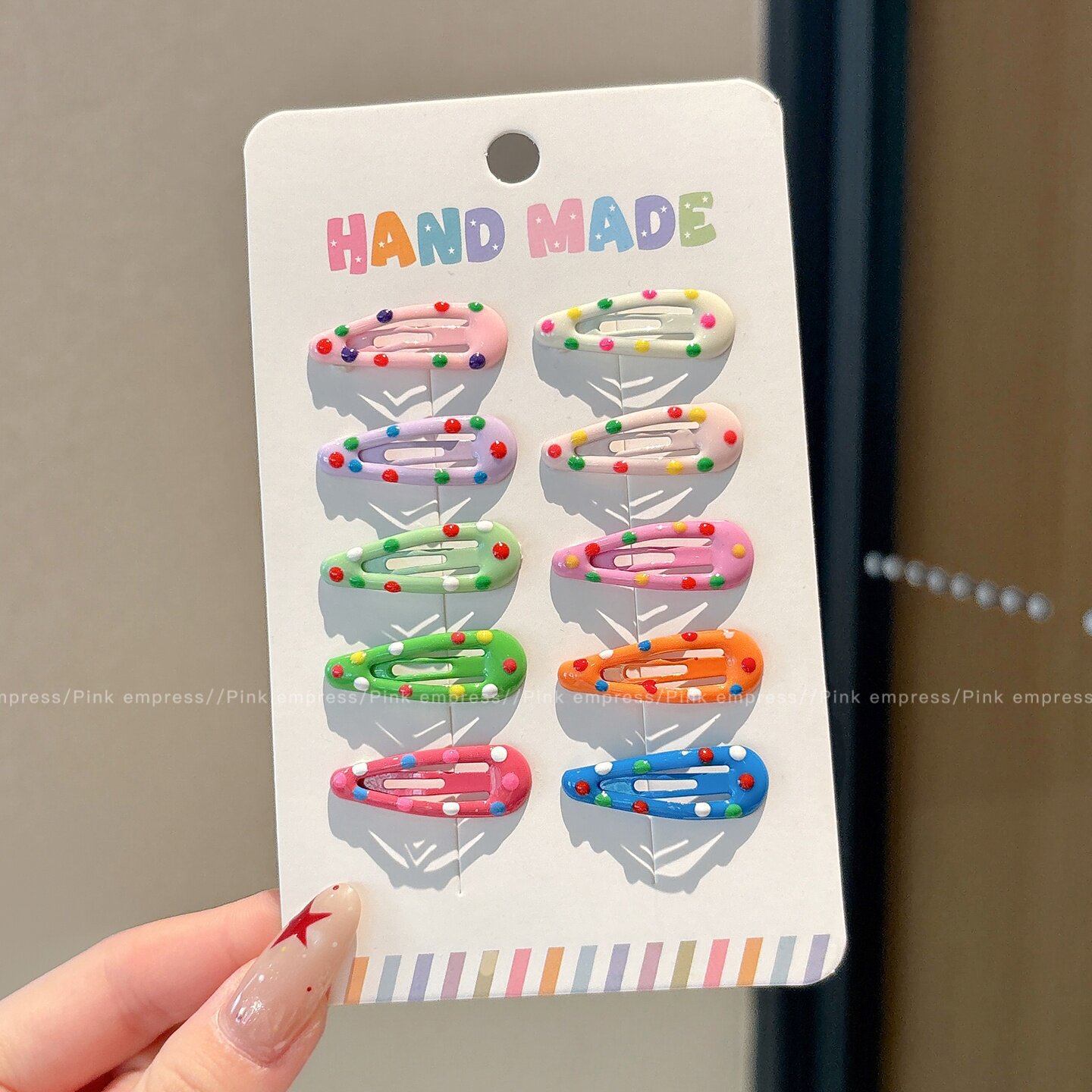 Broches para Cabello BB con Estrella de Cinco Puntas Aleación para Mujeres