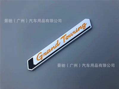 Land Cruiser 3D three-dimensional — Car logo - yellow-gt-mark