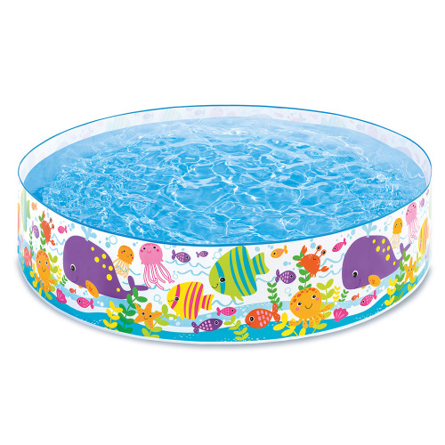 INTEX56452 Ocean Park Hard Plastic Pool Medium Hard Plastic Family Swimming Pool Round Children's Pool