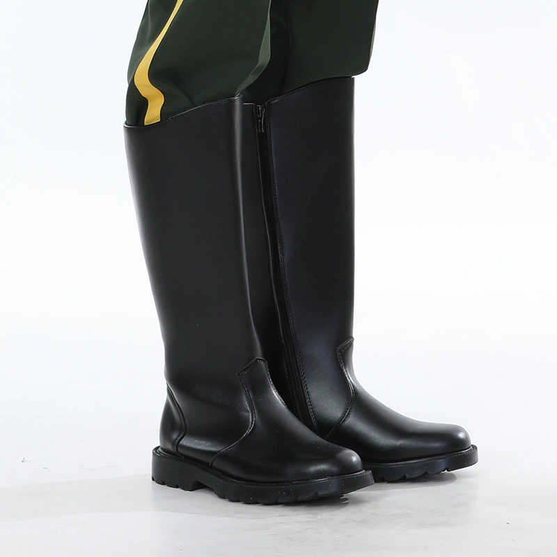 Ботинки почетного караула для учащихся начальной и средней школы Ботинки для поднятия флага для военного парада класса национального флага Высокие сапоги для мужчин и женщин