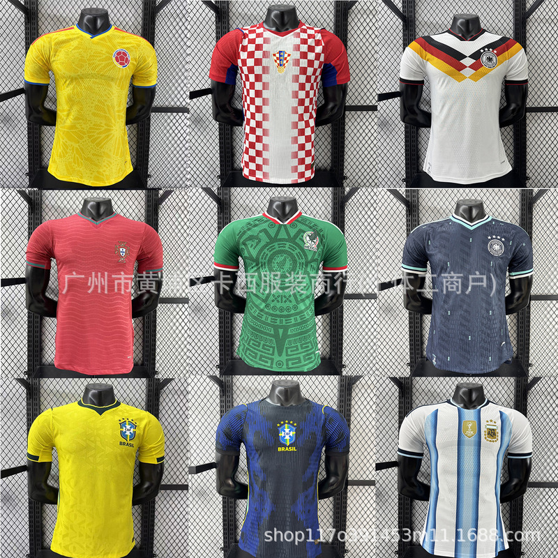 2026 Usa-Canada-Mexico World Player Edition Short Sleeve Cup Argentina Brazil Portugal Mexico Spain Football Jersey 2026 Usa-Canada-Mexico World Player Edition Short Sleeve Cup Argentina Brazil Portugal Mexico Spain Football Jersey