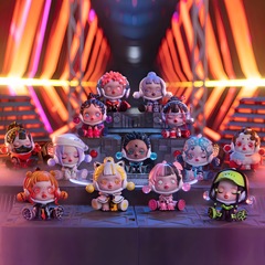 泡泡玛特盲盒夜之城系列盲盒手办公仔玩具礼物批发车载摆件礼物
