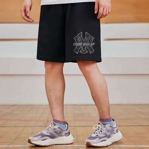 Korean-style men's five-pocket casual shorts, sporty breathable five-pocket shorts, beach shorts, plus-size short pants