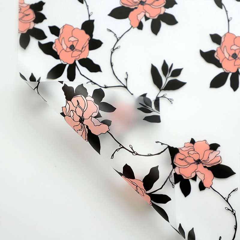 Huaxi Nosa Papel Camellia Papel de embalaje de flores diy regalo ramo de flores Papel de envoltura de flores Papel de niebla translúcido