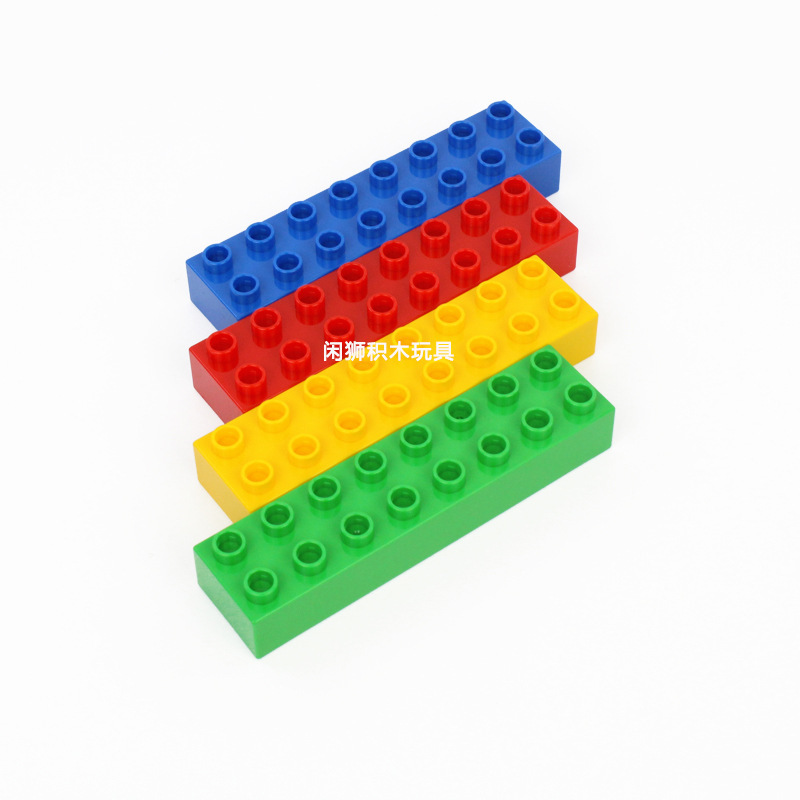 Universal Bulk Large Particle 2x 8 Hole 16 Point 16 Hole Kindergarten Baby DIY Toy Training Teaching Aware Building Blocks Accessories Universal Bulk Large Particle 2x 8 Hole 16 Point 16 Hole Kindergarten Baby DIY Toy Training Teaching Aware Building Blocks Accessories