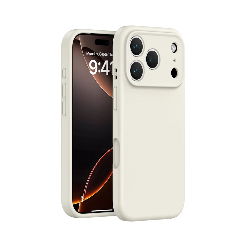 纯色液态硅胶适用苹果17系列iphone16手机壳15简约14/13亲肤手感|undefined