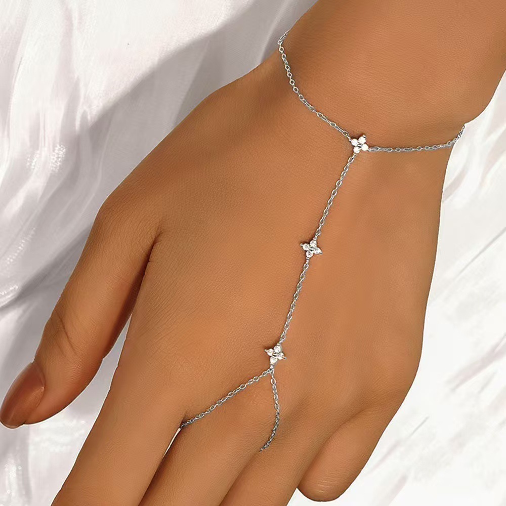 Damenarmband Aus Titanstahl Modisch Filigran Für Jeden Tag_voghion.com