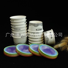 大批额定制6oz冰激凌纸碗，支持印刷个性化商标，可搭配纸盖。