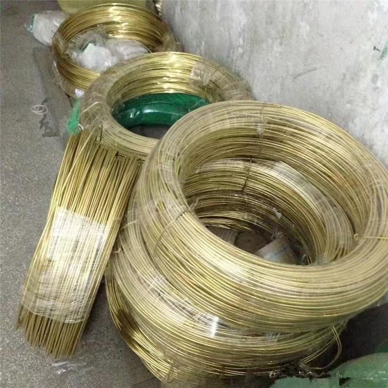 2.2mm 2.3mm 2.5mm 2.8mm黄铜线光面半硬/软态黄铜丝调直黄铜方线