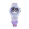Sanrio, cartoon children's colorful children's watch for elementary school students, silica gel watch strap, electronic doll