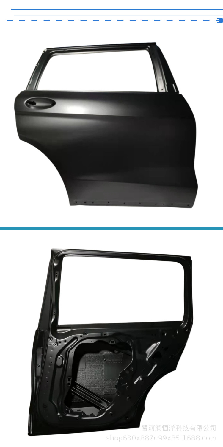 41528738557/8558 is suitable for BMW X7 G07 rear door, brand new original remanufactured sheet metal part