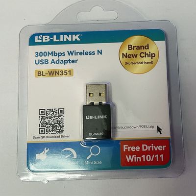 Must be linked( LB-LINK ) 300M receiver Free drive Wireless network adapter Mini USB Desktop computer notebook