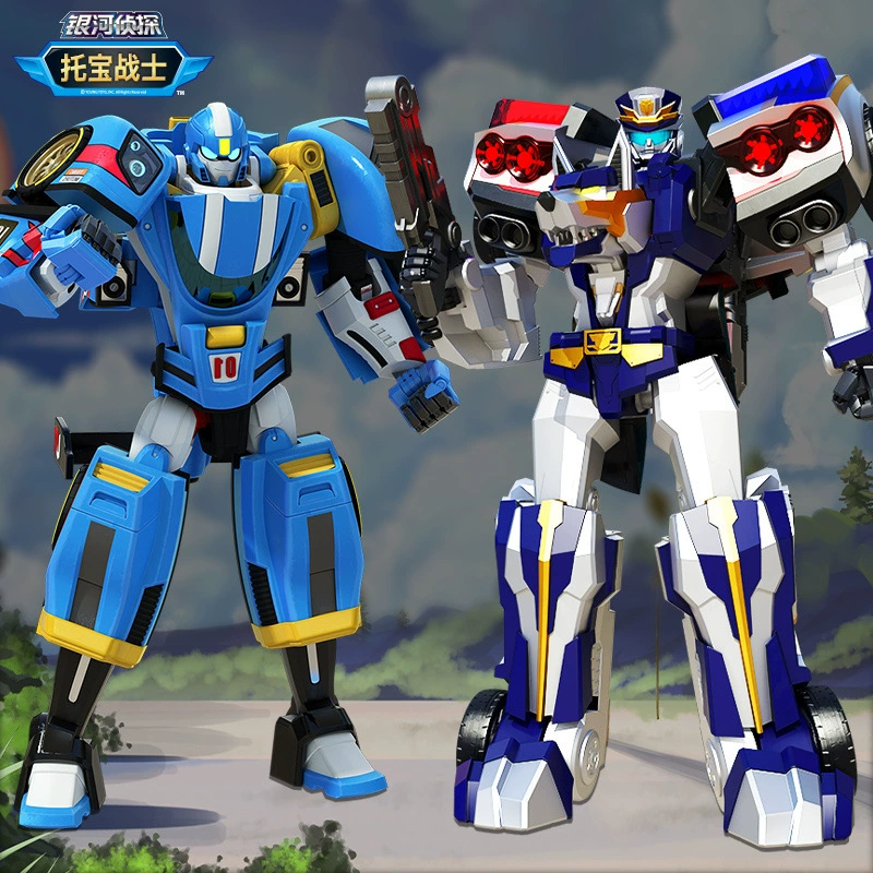 Toble Brothers Трансформация игрушка-робот воин Sonic Thunder Мальчик Галактический детектив 2 Кинг-Конг Дети