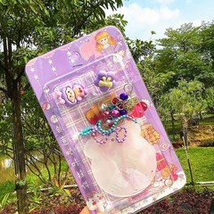 Children DIY Cream Glue Three-Legged Seagull Gukka Set Handmade Bag Hooks Gukka Sticker Material Pack Wholesale