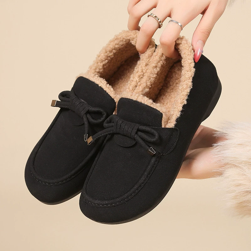 Keep warm non-slip slippers for pregnant, soft sole