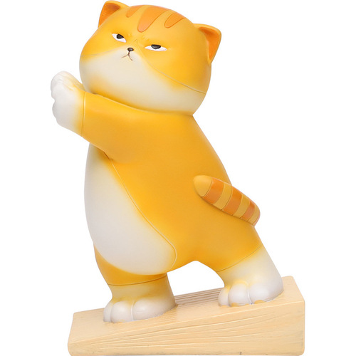 If ins style cartoon cute cat resin doorstop kitten door stopper creative home desktop bookends wholesale