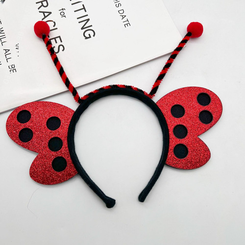 Children's Day Halloween Cute Funny Butterfly Bee New Girl Birthday Insect Headband Hair Accessory