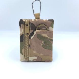 Outdoor Tactical Mini Multi-Function Headphone Bag Coin Bag Mini Coin Purse Men's Sports Wallet Card Holder Id Bag