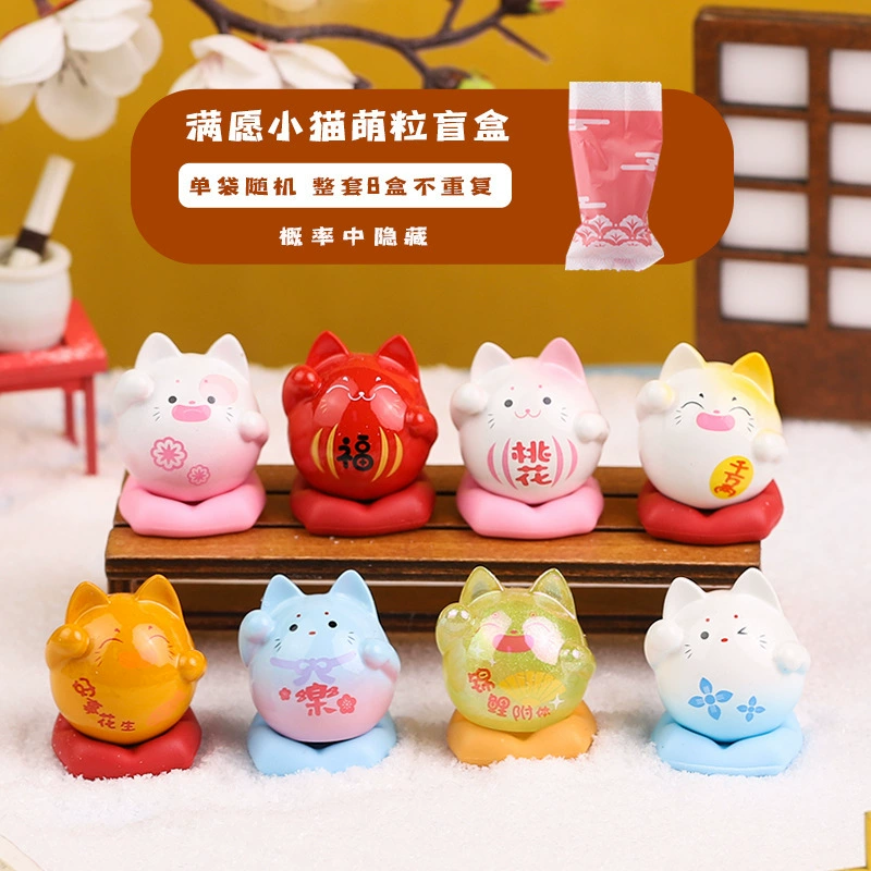 Миньфигурка, настольная игра, кукла, украшения, котик, на удачу, кот