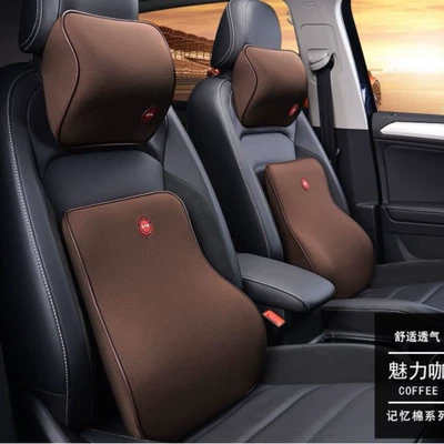 Car Headrest Car Headrest Seat Pillow Car Interior Supplies Neck Pillow Memory Foam Neck Pillow Car Pillow Lumbar Pillow