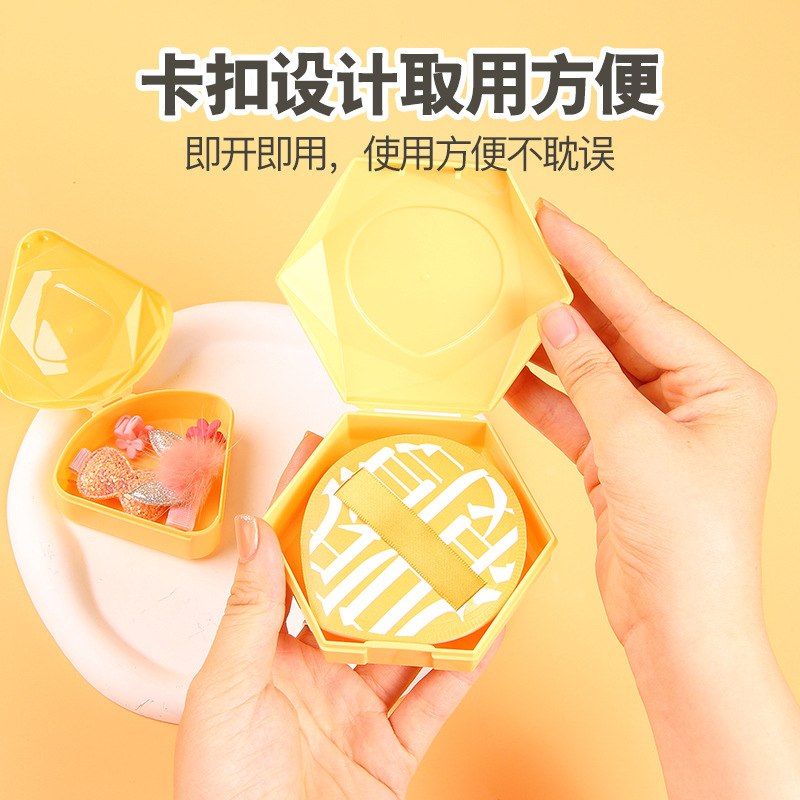 雪之桃钻石五角星三角方形棉花糖气垫盒平cpb散粉棉花糖粉扑包材
