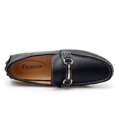 Loafers flat slip-on men's casual low-top men's wide size bean pod shoes