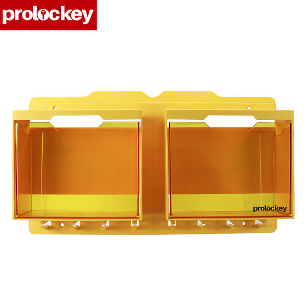 Industrial security yellow belt lid hanging lock plate portable…